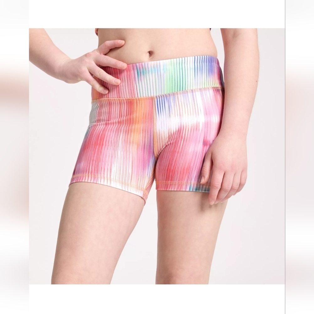 NWT DSG Girls Momentum Shorts Multi Color Size XL